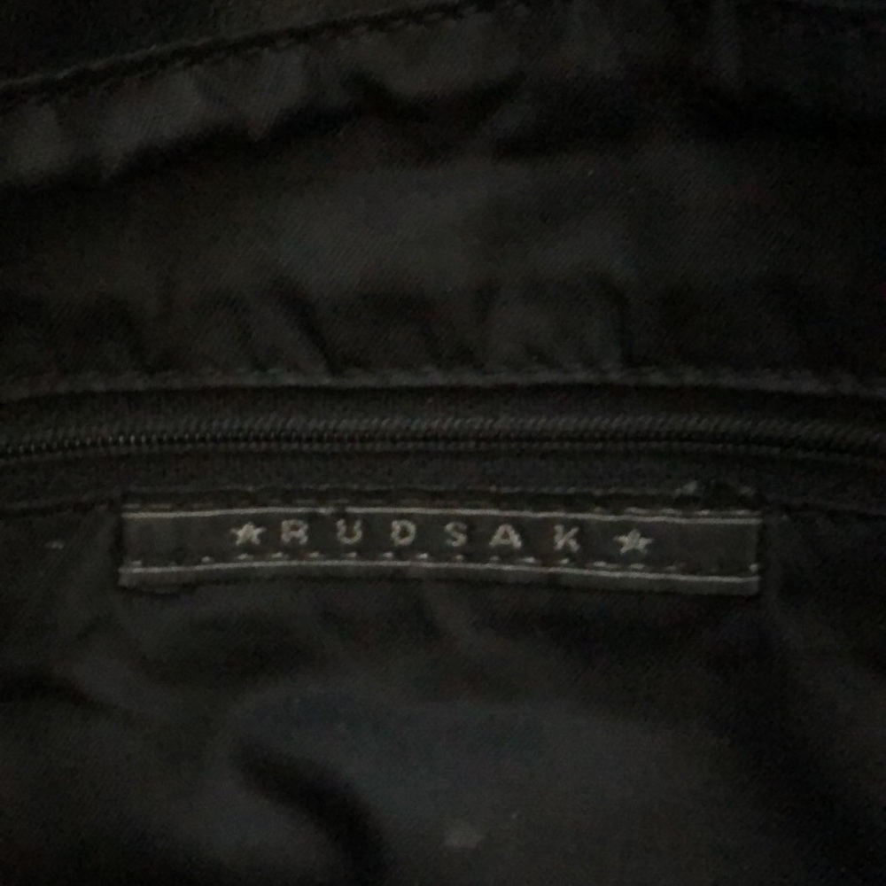 Rudsak✨Black Leather Messenger Bag - Picture 6 of 12